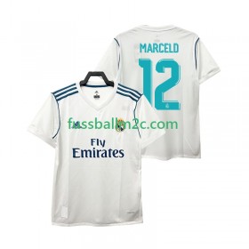Fußballtrikots Real Madrid MARCELD 12 2017 Retro Heim Trikotsatz 2018